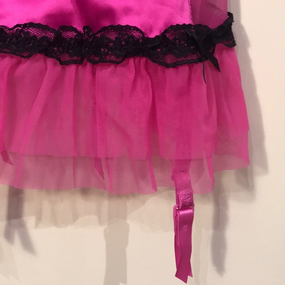 La Senza Sexy Babydoll Teddy with Garter straps - Picture 3 of 7